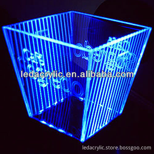 2013 Newest LED acrylic ice bucket